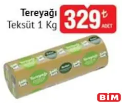 TEKSÜT TEREYAĞI 1 KG